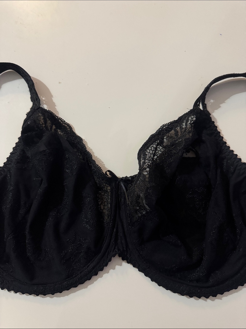 Prima Donna Black Lace Underwire Bra - Feminine Support